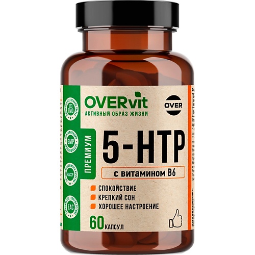 БАД к пище "5 НТР + Витамин В6" OVERvit