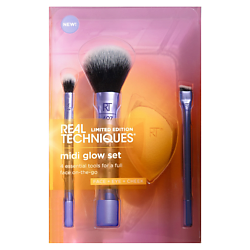 Набор кистей и спонжей Limited Edition Midi Glow Set Night Brights