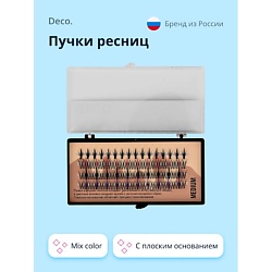 Пучки ресниц с плоским основанием COLOR