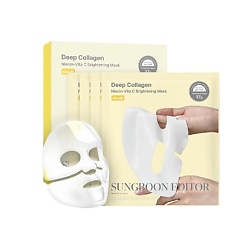 Осветляющая гидрогелевая маска Deep Collagen Niacin Vita C Brightening Mask