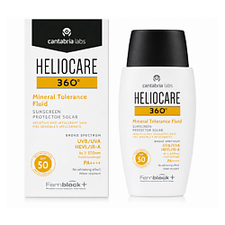 Солнцезащитный флюид для лица Heliocare 360 Mineral Tolerance SPF50