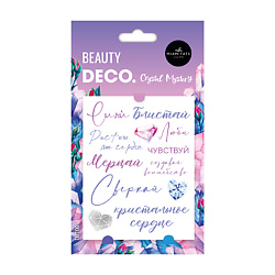 Набор переводных татуировок для тела CRYSTAL MYSTERY by Miami Tattoos переводная (Shine)