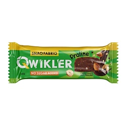 Батончик глазированный "QWIKLER" Шоколадно-ореховое пралине