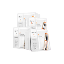 Набор осветляющих масок для лица Double Effect Brightening Essence Mask 2.0