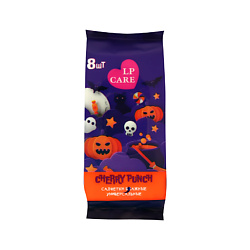 Салфетки влажные HALLOWEEN универсальные Cherry Punch 8 шт