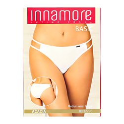 Трусы женские UNDERWEAR танга средней посадки (bianco, 4)