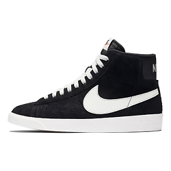 Кроссовки Blazer Mid Vintage Suede Black Women's