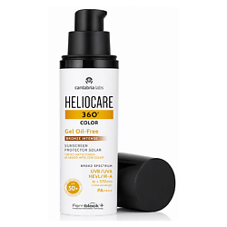 Оттеночный солнцезащитный гель для лица Heliocare 360 SPF 50+