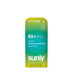 Минеральный солнцезащитный стик для тела Sunly Unscented SPF 50