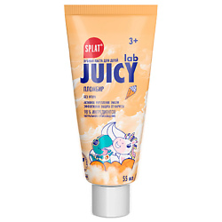 Детская зубная паста без фтора Пломбир Juicy Lab