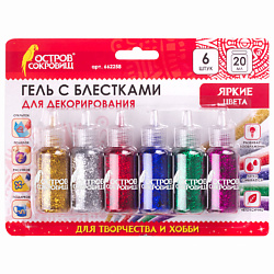 Гель с блестками