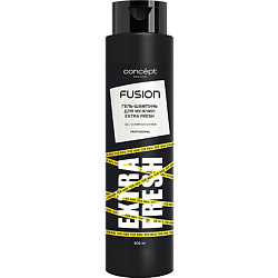 CONCEPT MOSCOW Гель-шампунь для волос мужской Extra Fresh