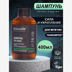 Мужской шампунь Сила и укрепление