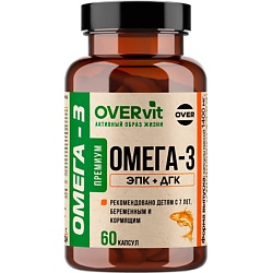 БАД к пище "Омега-3 35%" OVERvit