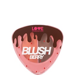 Палетка для контуринга лица BlushBerry шелковистая текстура