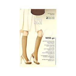 Гольфы женские MISS 40 den ( Miele) 2 пары