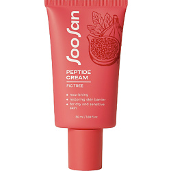 Питательный крем для лица с экстрактом инжира и пептидами Peptide Cream With Fig Tree