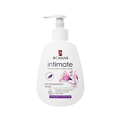 Крем-гель для интимной гигиены INTIMATE с молочной кислотой и экстрактом Алоэ Вера