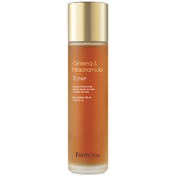 Тонер для лица с ниацинамидом и женьшенем для сияния кожи Ginseng & Niacinamide