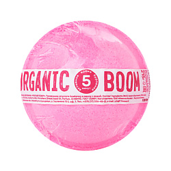 Бомбочка для ванны ORGANIC BOOM Розовый гейзер