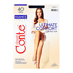 Колготки женские NUANCE 40 den (nero) p-p 3