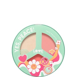 Палетка для лица Yes, Peace! Cheeky Glow