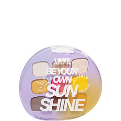Палетка теней для век Be your own sunshine