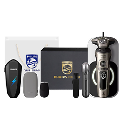 Электробритва Series 9000 Prestige SP9883 + Футляр + Чехол + Зарядная станция + Триммер