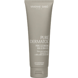 Гель для глубокого очищения пор с АНА и ВНА кислотами Pure Dermatol' Pore cleansing AHA & BHA gel