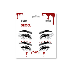 Кристаллы для лица и тела SCARY by Miami Tattoos (Bat Look)