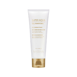 Пенка для умывания SUPER AQUA с секрецией улитки