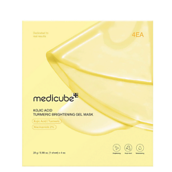 Осветляющая гель-маска для лица Kojic Acid Turmeric Brightening