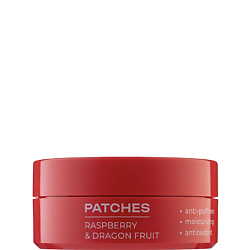 Патчи для глаз с экстрактами малины и драгонфрута Patches With Raspberry And Dragon Fruit