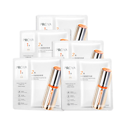 Набор осветляющих масок для лица Double Effect Brightening Essence Mask 2.0