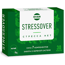 БАД к пище "Stressover" успокоительное средство