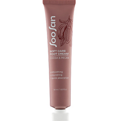 Питательный крем для ног с экстрактами какао и пекана Soft Care Foot Nourishing Cream With Cocoa And Pecan