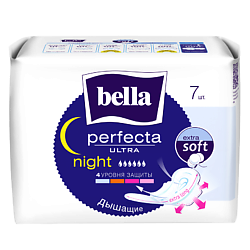 Прокладки ультратонкие Perfecta Ultra Night extra soft