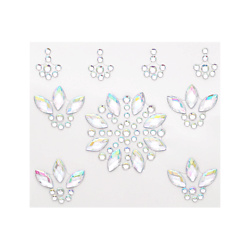Кристаллы для лица и тела round flowers