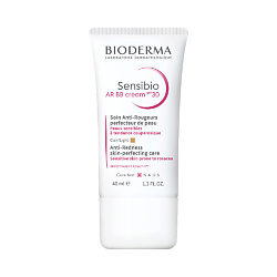 Солнцезащитный BB крем с тоном для кожи с покраснениями и розацеа SPF 30 Sensibio AR