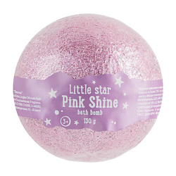 Бомбочка для ванны Розовое Сияние Little Star