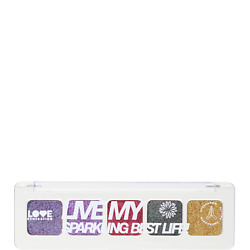 Палетка дуохромных теней для век Live my sparkling best life!