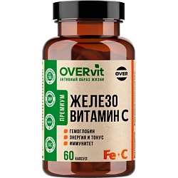 БАД к пище "Железо + Витамин С" OVERvit