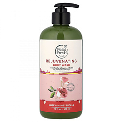 Гель для ванны и душа с розой и жимолостью Rejuvenating Body Wash Nourishes For Silky, Smooth Skin Rose & Honeysuckle