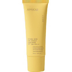 Крем для лица солнцезащитный SPF 50+/Pa+++ Yuzu & Resveratrol Second Skin Sun Shield
