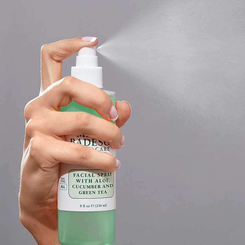 MARIO BADESCU Спрей для лица с экстрактом алоэ огурца и зеленого чая Facial Spray With Aloe Cucumber And Green Tea – фото 2