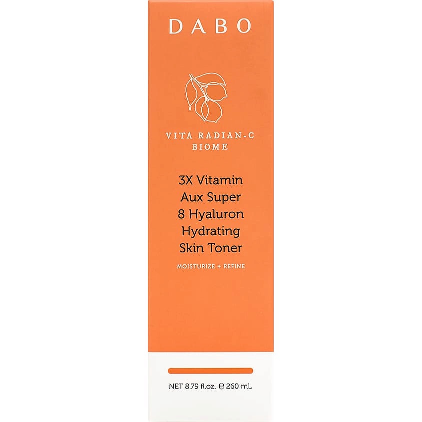 DABO Витаминный увлажняющий балансирующий тонер Vita Radian-C Biome Skin Toner – фото 2