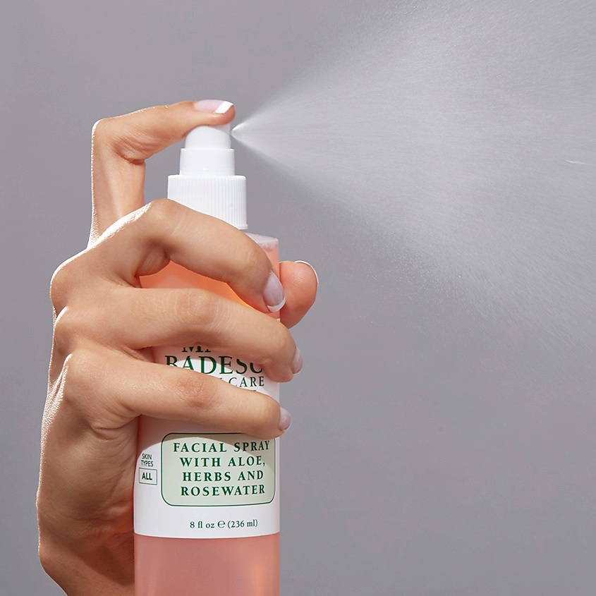 MARIO BADESCU Спрей для лица с экстрактом алоэ трав и розовой водой Facial Spray With Aloe Herbs And Rosewater – фото 2