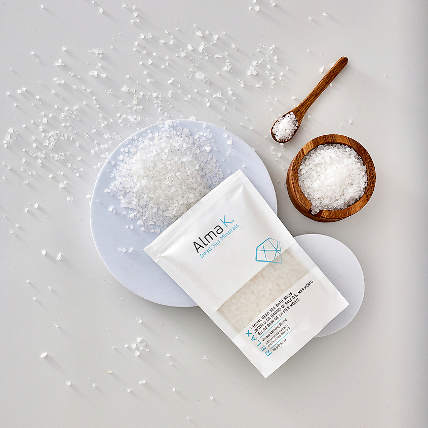 ALMA K Соль для ванны с минералами мертвого моря Crystal Dead Sea Bath Salts – фото 3
