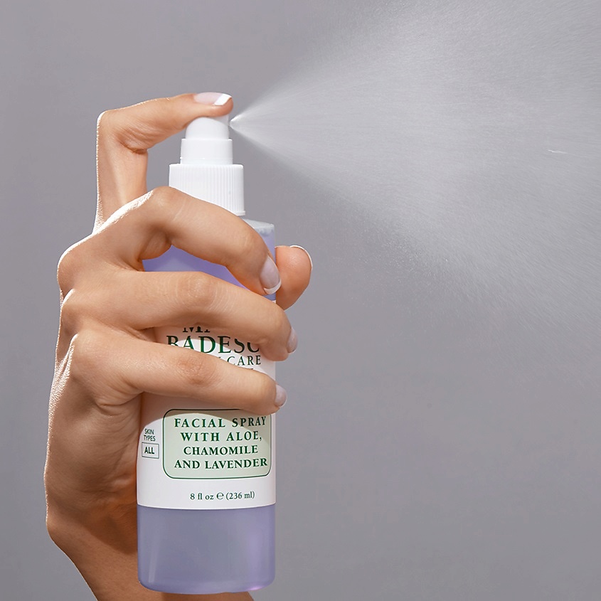 MARIO BADESCU Спрей для лица с экстрактом алоэ ромашки и лаванды Facial Spray With Aloe Chamomile And Lavender – фото 3