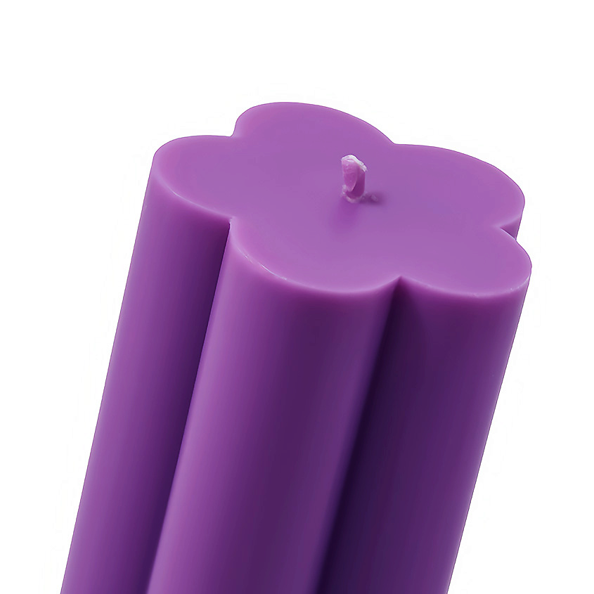 BOOM BLOOM Свеча декоративная интерьерная лавандовый сон Daisy Candle – фото 3